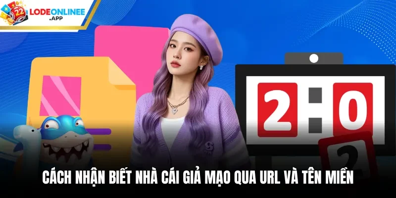 Cách nhận biết nhà cái giả mạo  qua URL và tên miền